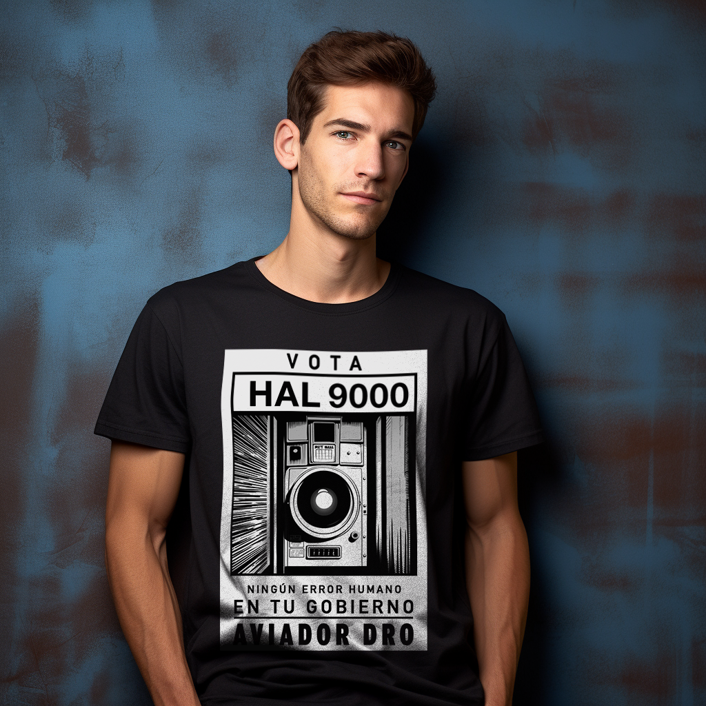 Camiseta “VOTA HAL 9000”