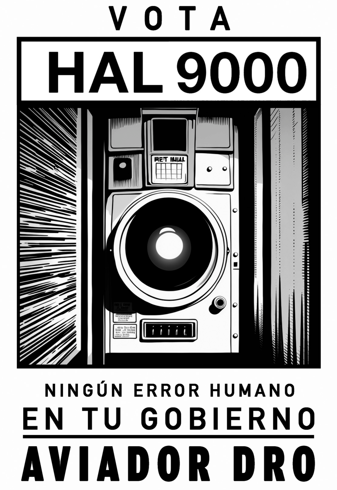 Sudadera “VOTA HAL 9000”