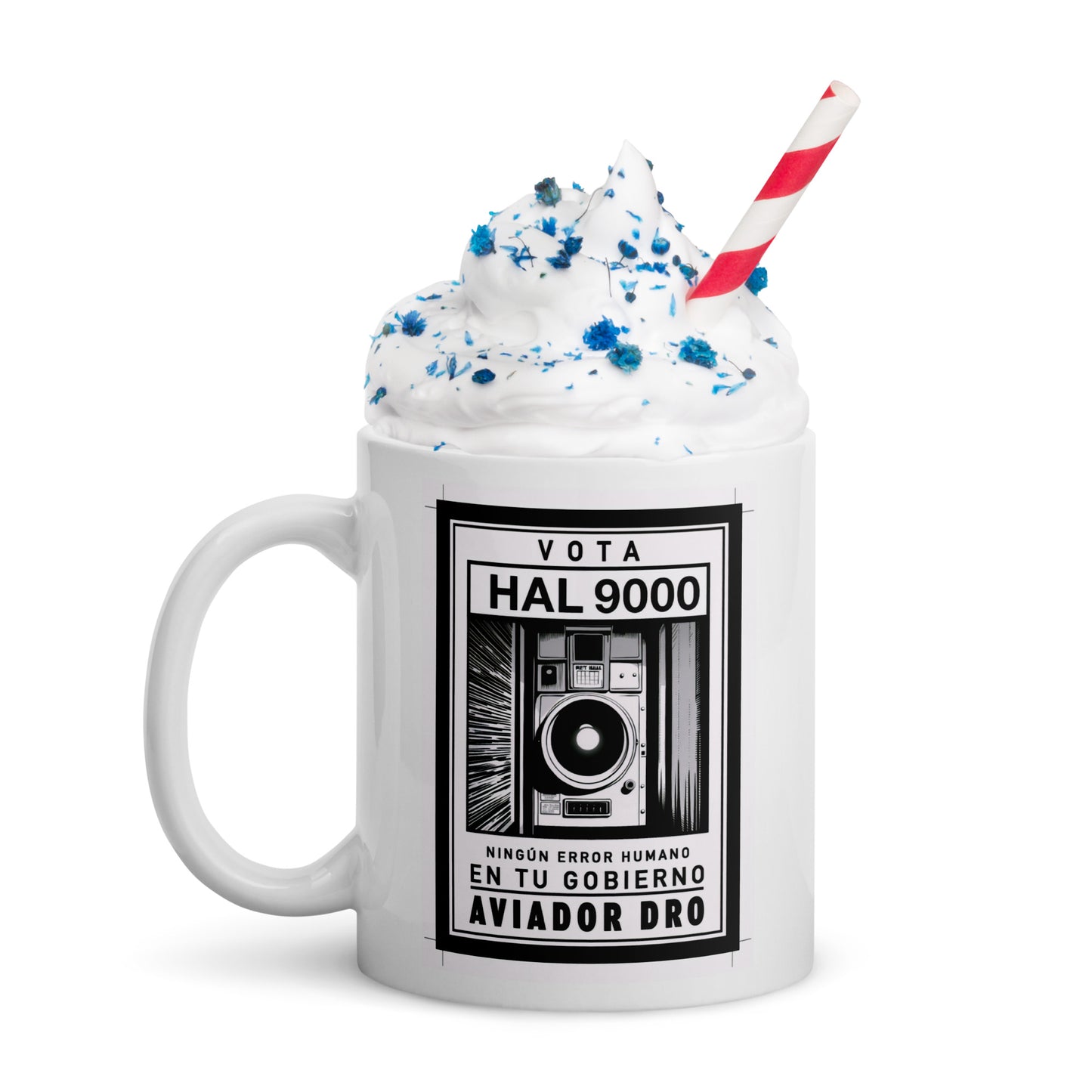 Taza blanca [VOTA HAL 9000]
